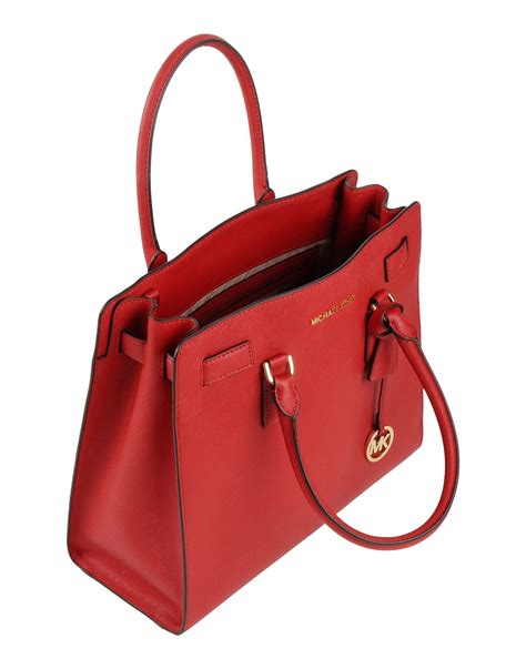 michael kors bag red.